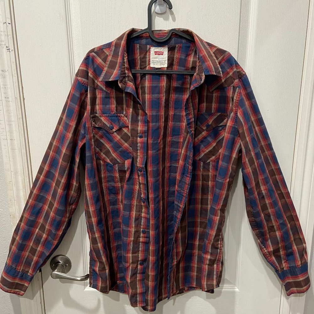 Levis Flannel Button - Up